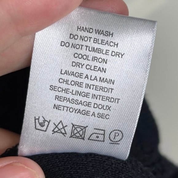 IRO JEANS | Black Darrell Distressed Jersey Tee | Size S - Picture 8 of 10